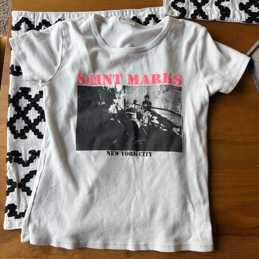 Pacsun J. Galt Saint Marks New York City graphic tee one size